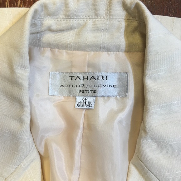 Tahari Arthur S Levine Light Jacket Blazer - Picture 7 of 8